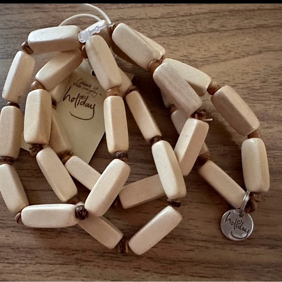 New, Australian brand Holiday bracelets. Colors: Natural - Picture 2 of 3
